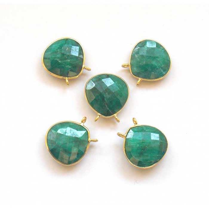 Online Supplier Of Gemstone Double Bail Connector |Electroplated Jewelry |
