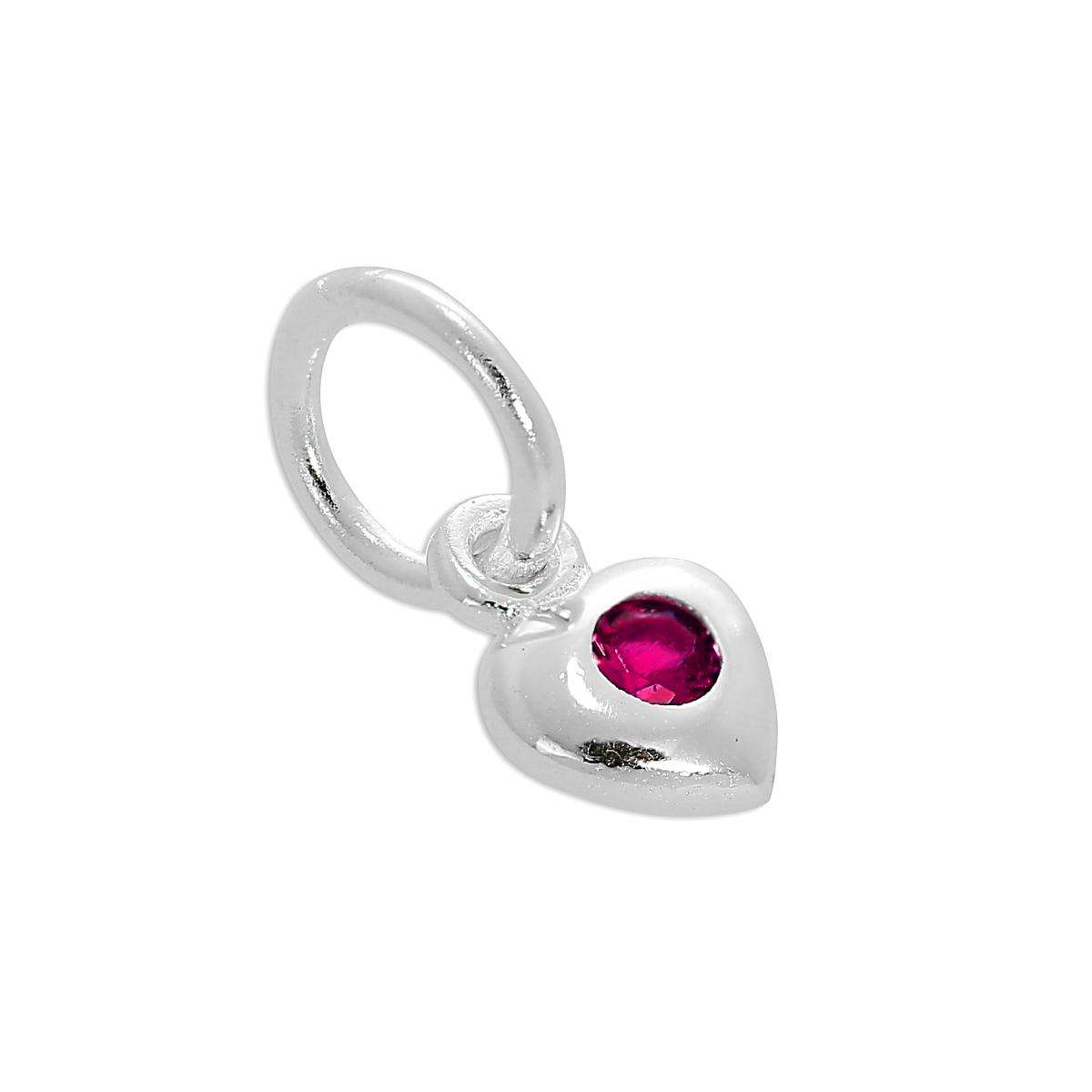 Online Wholesale Dyed Ruby Birthstone Charm | Designer July Birthstone |