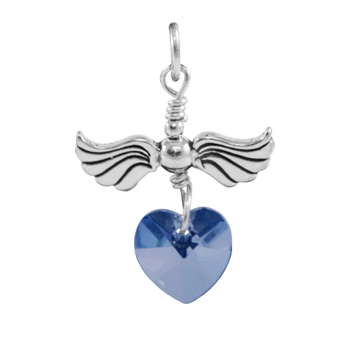 Buy Online Unique Dyed Sapphire Birthstone Charm | Cheap Price Of September Birthstone |