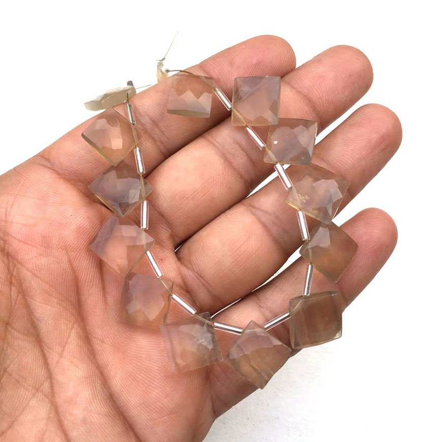 top quality Amethyst Square Beads Strand wholesaler
