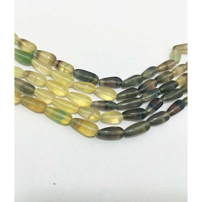 Manufacturer Fluorite Plain Top Drill Drops Pear 10mm to 13mm Beads