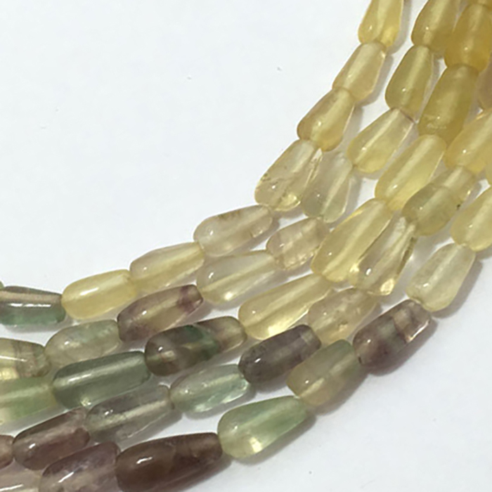 Manufacturer Fluorite Plain Top Drill Drops Pear 6MM TO 11MM Beads