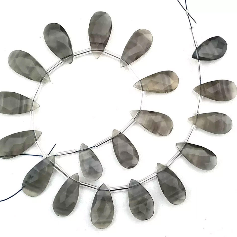 hand made Amethyst Pear Beads Strand wholesaler