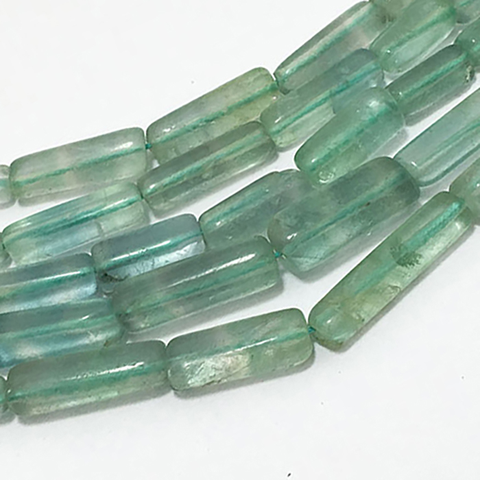 Online Fluorite Plain Tube 8mm to 14mm Beads