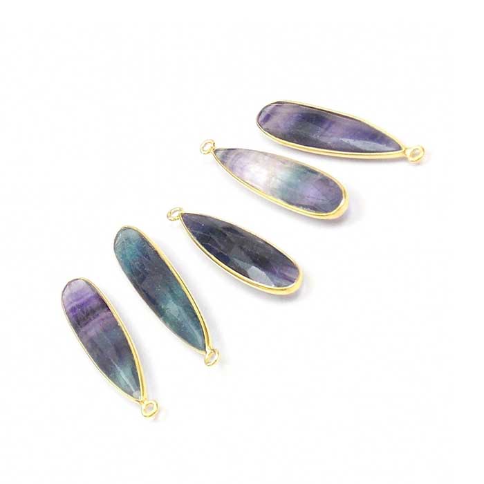 Ready Stock Huge Collection Gemstone Single Bail Connector Online Shopping Gemstone Connector