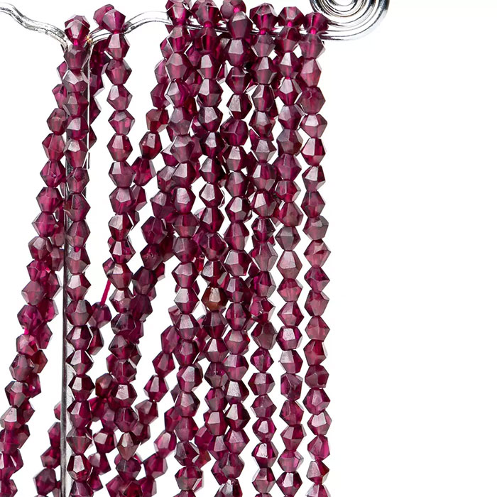 loose Garnet Fancy Beads Strands suppliers