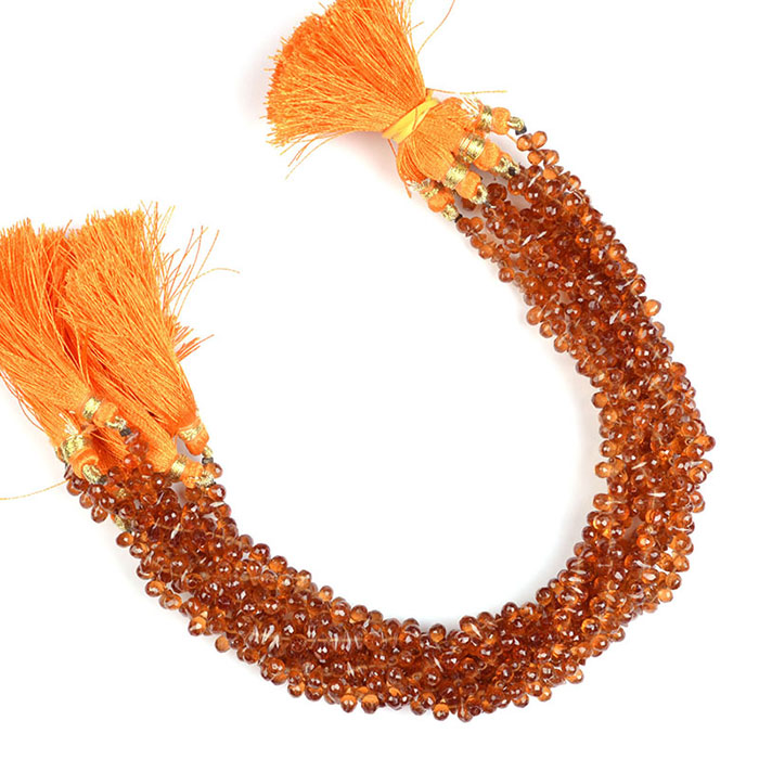 hand made Garnet Drops Beads Strands wholesaler