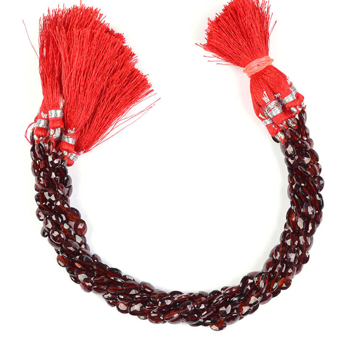 huge collection of Garnet  Drop Beads Strands exporters