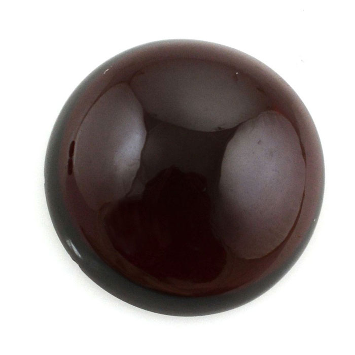 Round Natural Garnet Loose Gemstone For Jewelry Making