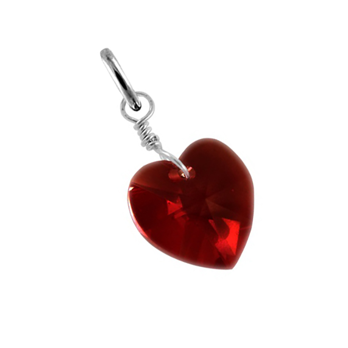 Hot Sale Garnet Birthstone Charm | New Design January Birthstone |