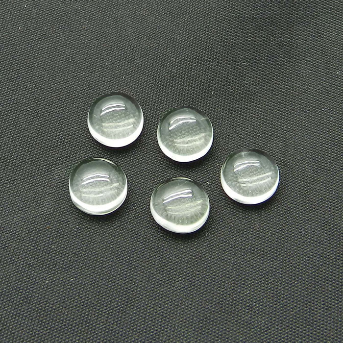Round Natural Green Amethyst Loose Gemstone For Jewellery Making