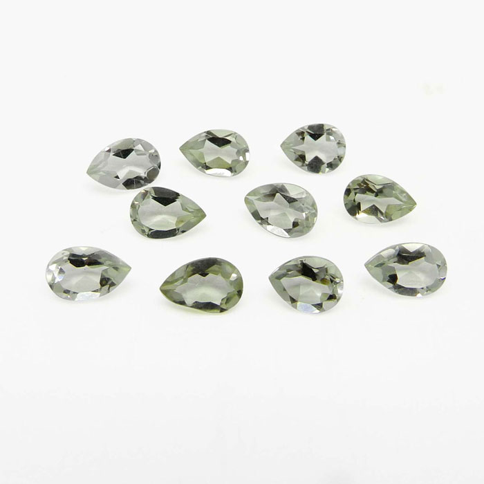 Buy Online Natural Green Amethyst Oval Gemstone | Semi Precious Gemstones