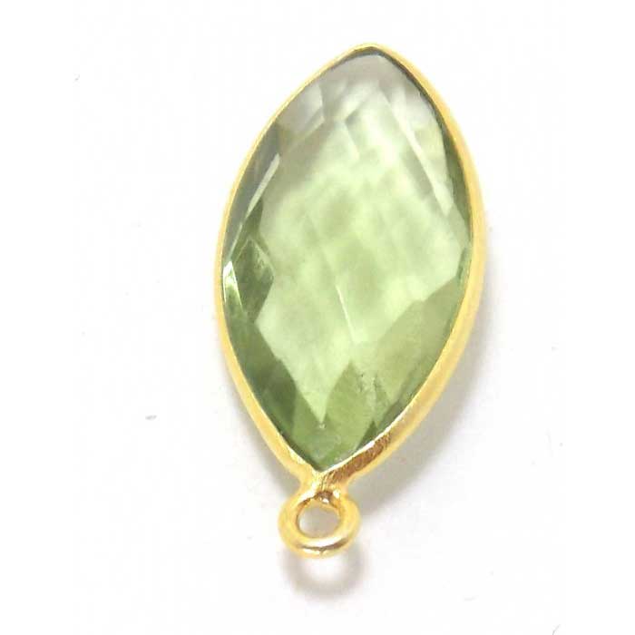 Handmade Gemstone Double Bail Connector Bezel Gemstone Connector Collection