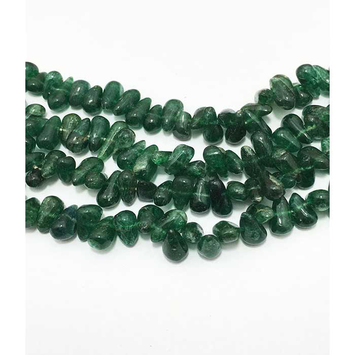 Best Buy Green Aventurine Plain Side Drill Drops Pear 7mm to 9mm Beads