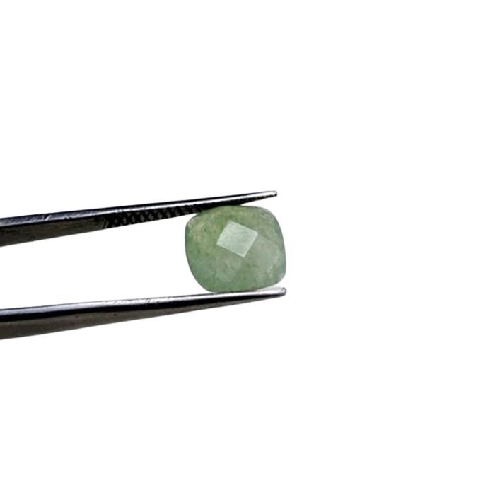 Buy Online Natural Green Aventurine Cushion Gemstone | Loose Green Aventurine Gemstones