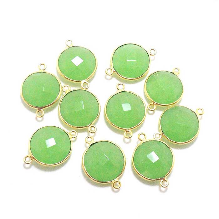 Online Huge Collection Of Gemstone Single Bail Connector Bezel Setted Gemstone Connector