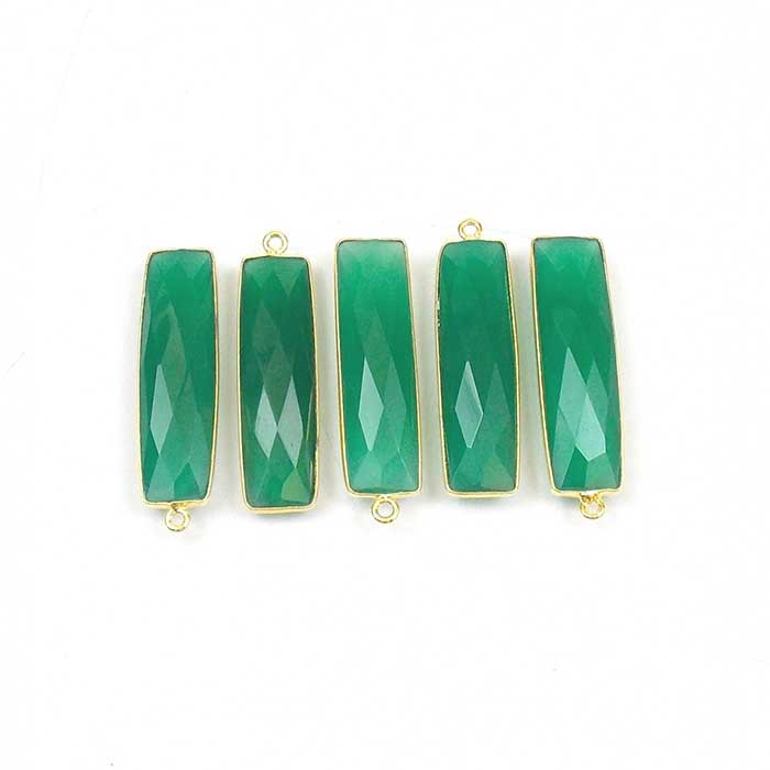 Wholesale Handmade Gemstone Single Bail Connector 925 Silver Gemstone Connector