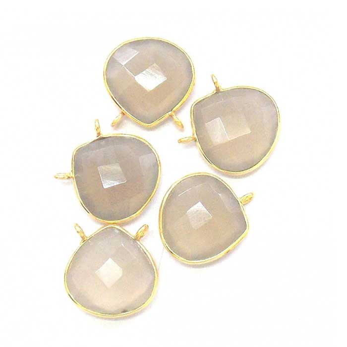 Huge Collection Gemstone Single Bail Connector Bezel Connector Single Or Double Loop