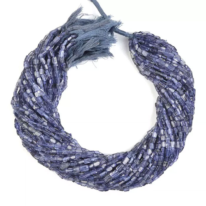 buy online Iolite Brick Beads Strands manufacturer