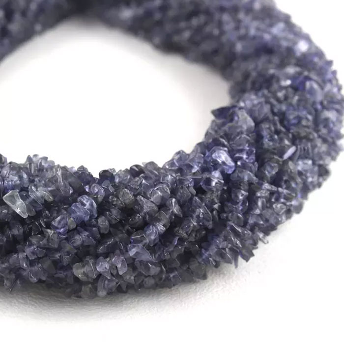 best quality Iolite Chips Beads Strands manufacturer