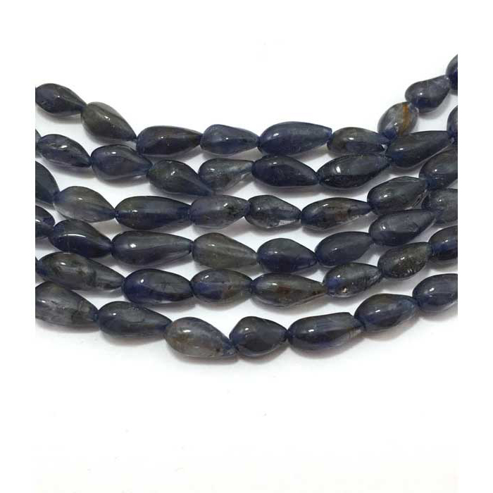 Buy Best Iolite Plain Top Drill Drops 6mm to 12mm Beads