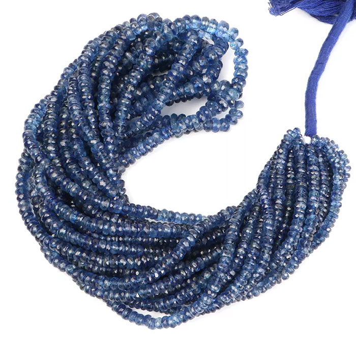 world wide kyanite Rondell Beads Strands exporters