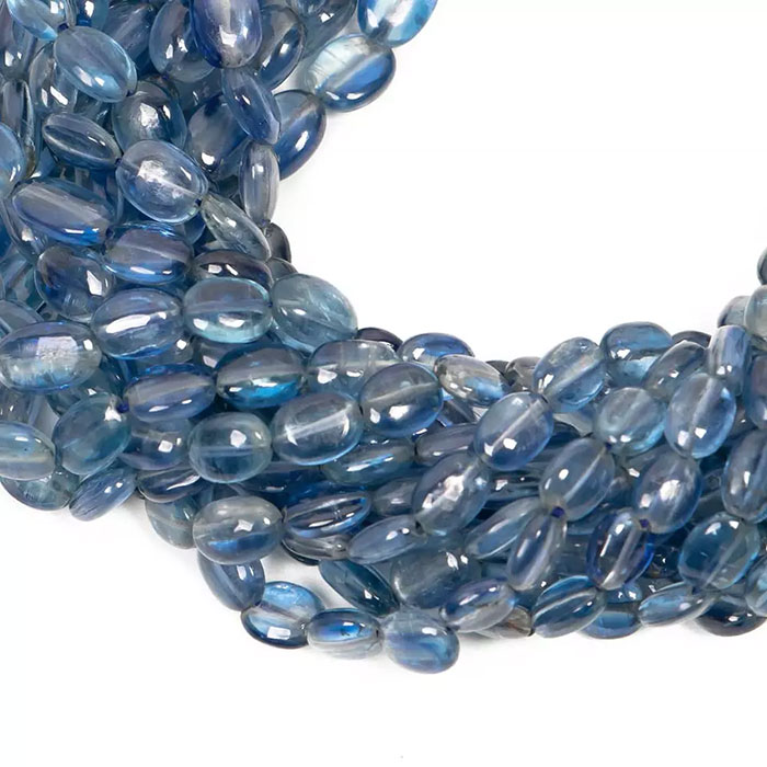 hand made kyanite Oval Beads Strands wholesaler