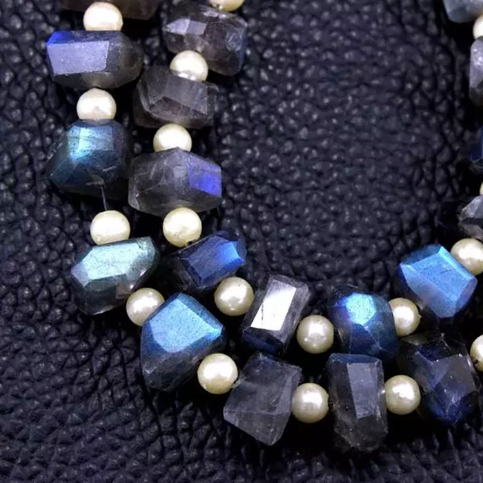 huge collection of Labradorean Nuggets Beads Strands exporters