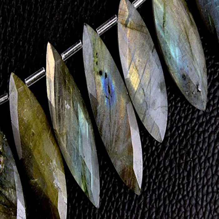 handmade Labradorean Marquise Beads Strands Huge selections