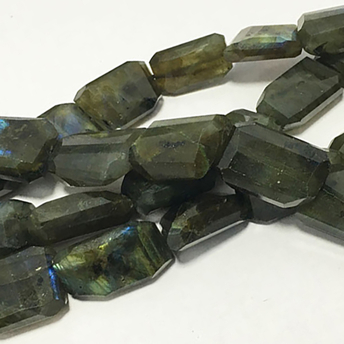 Online Ready Stock Labradorite Faceted Tumble 13Mm To 18Mm Beads
