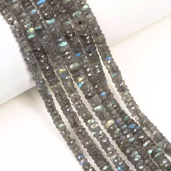 buy online Labradorean Rondell Beads Strands manufacturer