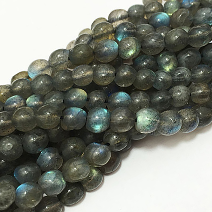 Online Ready Stock Labradorite Plain Round 4Mm To 5Mm Beads