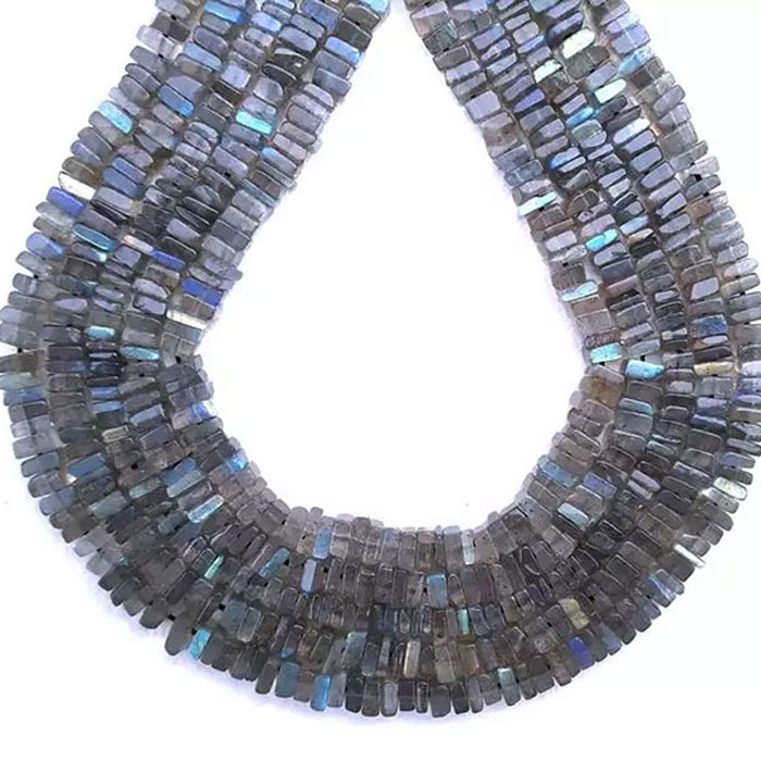 best deals Labradorean Square Beads Strands suppliers