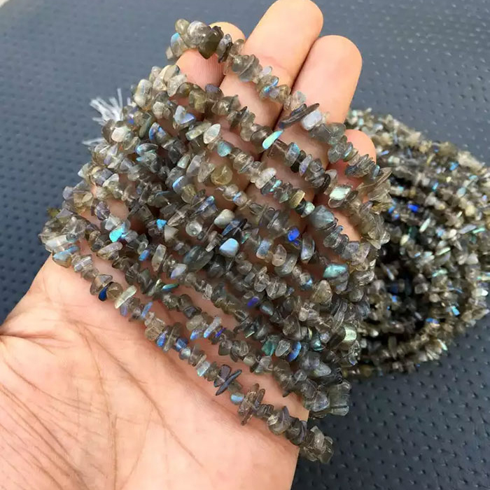 world wide Labradorean Uncut Chips Beads Strands exporters