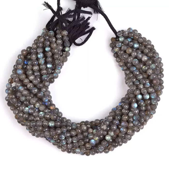 best buy Labradorean Round Beads Strands for necklace