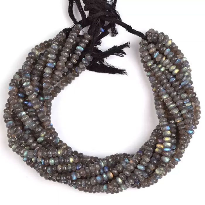 buy online Labradorean Rondell Beads Strands manufacturer