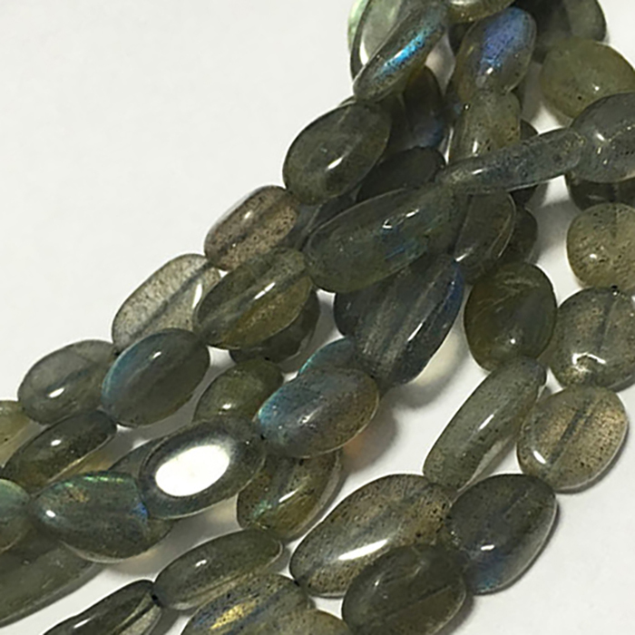 Buy Best Labradorite Plain Oval 8Mm To 10Mm Beads