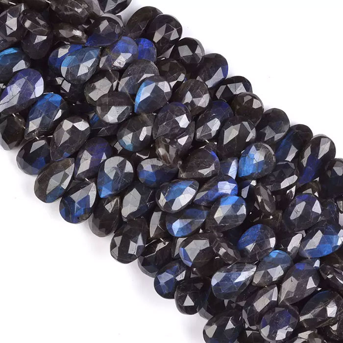 suppliers of Labradorean Pear Beads Strands at best price