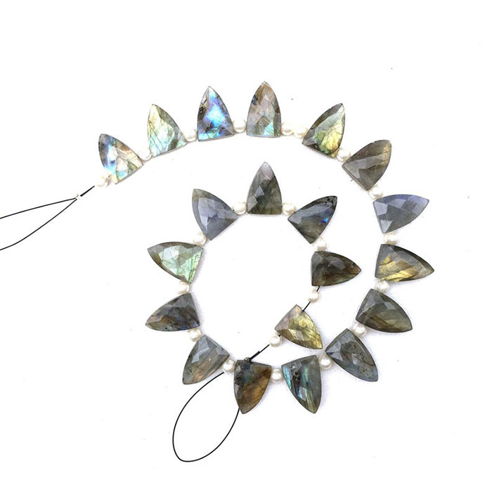 online selection of Labradorean Marquise Beads Strands for mala