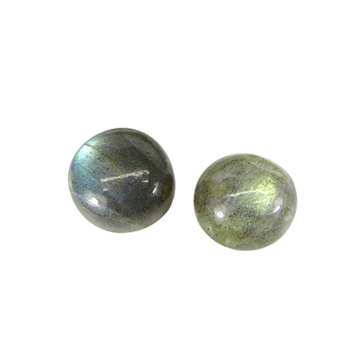 Round Natural Labradorite Loose Gemstone For Jewelry Making