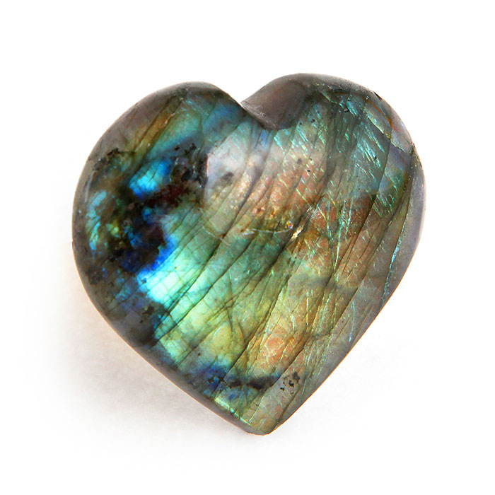 Shop for the best loose jewelry stones | heart Labradorite loose gemstone|