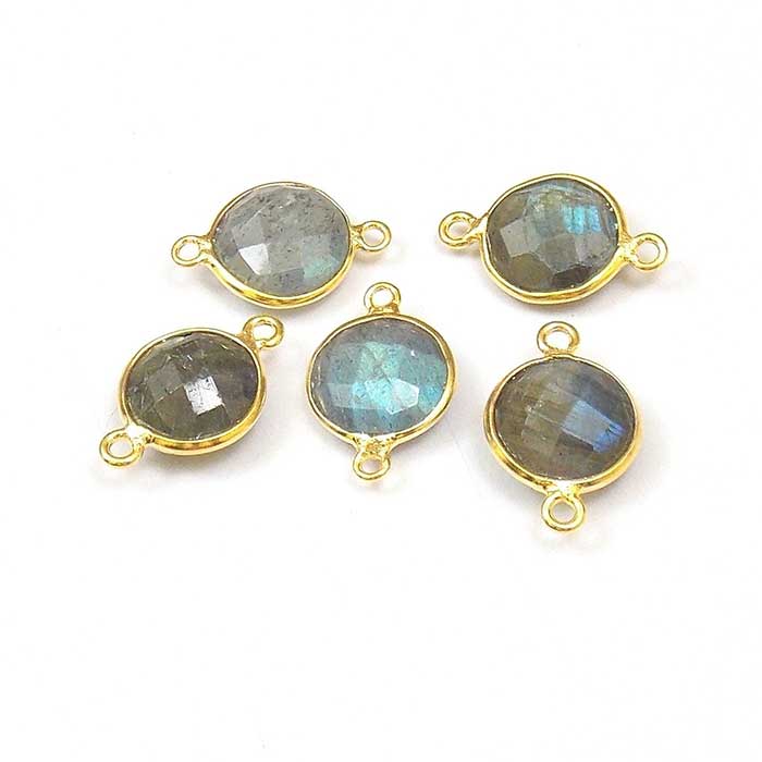 Huge Collection Gemstone Double Bail Connector Silver Connector Beads