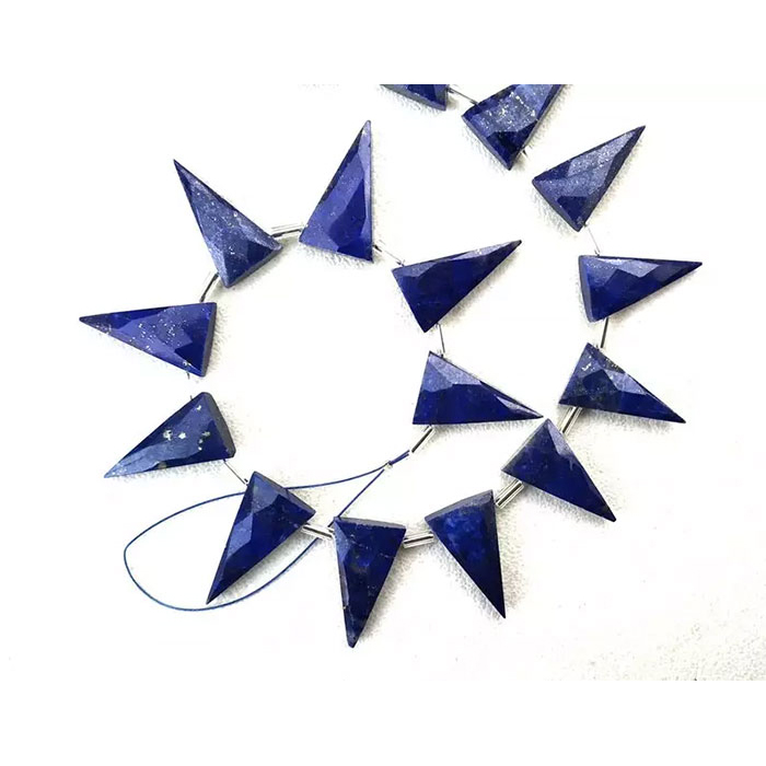 online selection of Lapis Lazuli Faceted Beads Strands for mala
