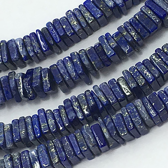 Exporter Lapis Lazuli Disc Square 5Mm To 6Mm Beads