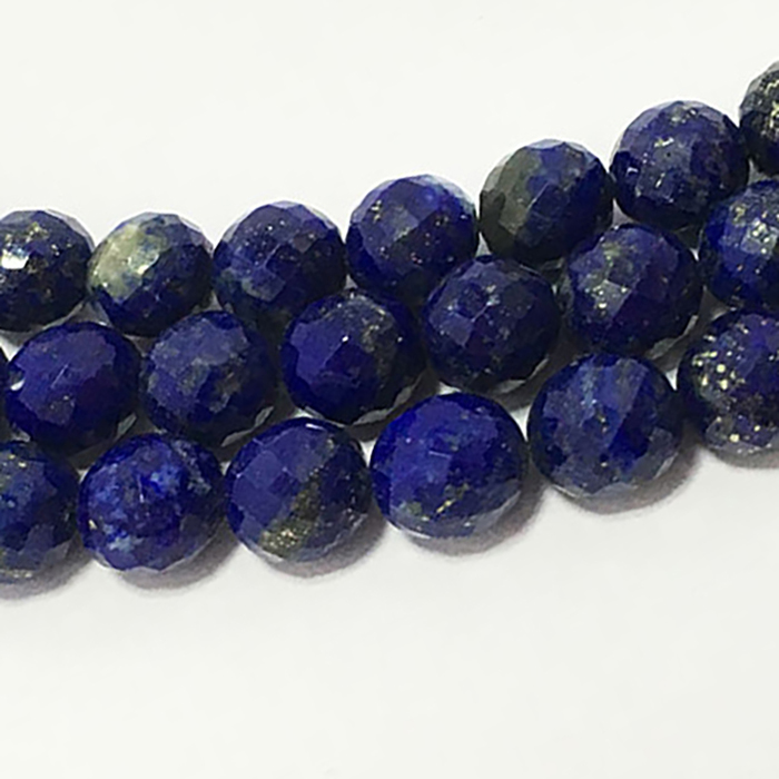 Wholesaler Lapis Lazuli Faceted Round 7Mm To 8Mm Beads