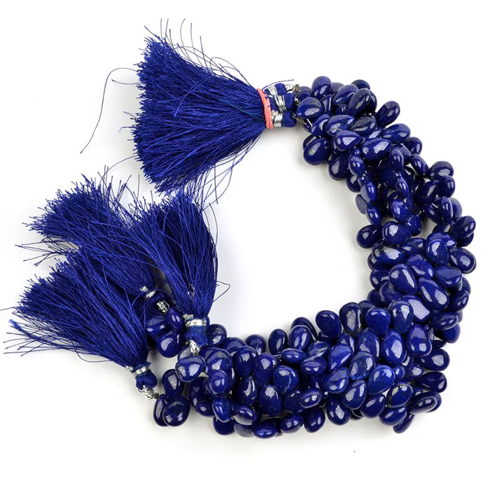 handmade Lapis Lazuli Plain Beads Strands Huge selections