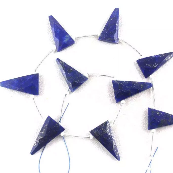 high quality Lapis Lazuli Faceted Beads Strands for jewellery