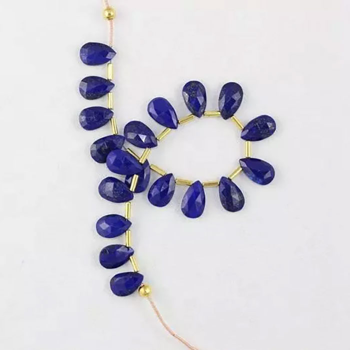 manufacturer of Lapis Lazuli Faceted Beads Strands for jewellery