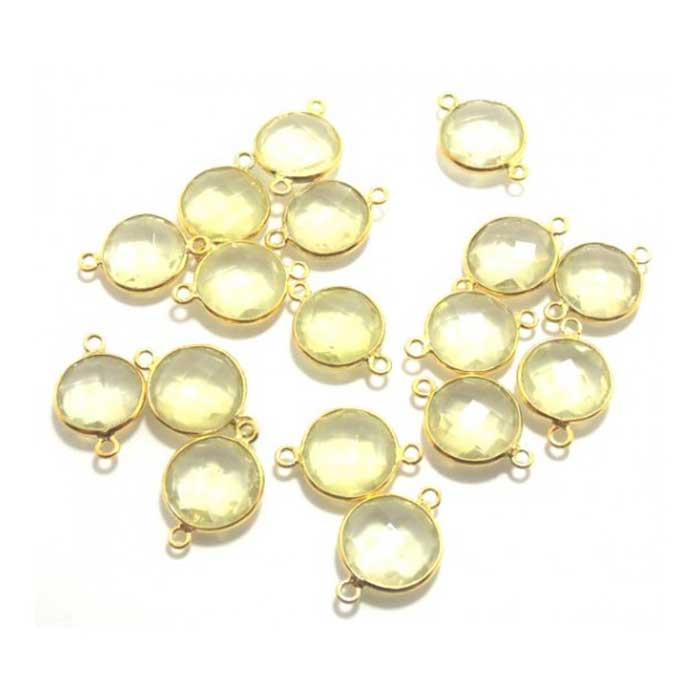 Huge Collection Gemstone Single Bail Connector Bezel Connector Single Or Double Loop