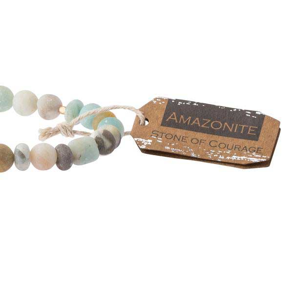 Buy Online Natural Loose Amazonite Beads Bracelets At Wholesale Price